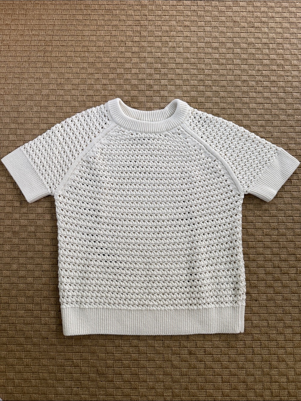 Varley Alva Crochet Knit Top Medium - Picture 2 of 6